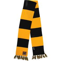 Hufflepuff patch striped scarf