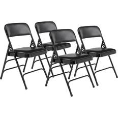 National Public Seating 1300 Series Padded Triple Brace Premium Folding Armchair