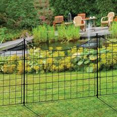 Garden fence panels Zippity Metal Fence Panels Bollard