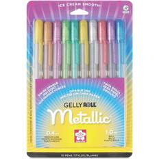 Water Based Gel Pens Sakura Gelly Roll Metallic Gel Pen 10-pack