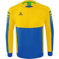 Sweatshirts - Unisex Pullover reduziert Erima Six Wings Sweatshirt Unisex - New Royal/Yellow