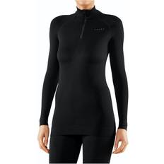 Damen Basisschicht Falke Women Maximum Warm Long Sleeve Shirt - Black