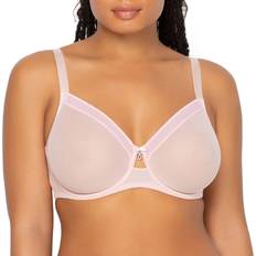 Curvy Couture Smooth Seamless Comfort Wire-Free Bra in Blushing