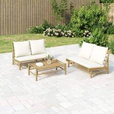 VidaXL Garden Benches vidaXL Creme Gartenbank