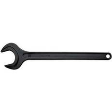 Facom Open-Ended Spanners Facom Service Wrench: Single Head, Single 15 ° Head Angle, Steel