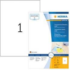 Herma Etiketten Folie transparent 210x297mm Special A4