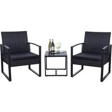 Bistro Sets Flamaker 3 Pieces Bistro Set