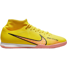 Indoor (IN) - Yellow Soccer Shoes Nike Zoom Mercurial Superfly 9 Academy IC - Yellow Strike/Volt Ice/Coconut Milk/Sunset Glow
