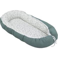 Babynester reduziert Ullenboom Kuschelnest Waffelpiqué 55x95 cm gruen