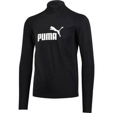 Herren - S Bikinis Puma Herren Long Sleeve Rash-Guard-Shirt, Schwarz