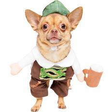 Oktoberfest Pet Halloween Costume Brown/Green/White