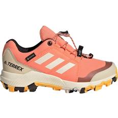 Adidas Kid's Terrex Gtx Hiking Shoes - Coral/White/Black