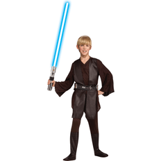 Kids Deluxe Anakin Skywalker Costume Brown