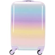 Telescopic Handle Children's Luggage Rainbow Ombre Crckt
