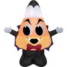 Inflatable Decorations Gemmy 3.5 ft. Tall Halloween Inflatable Airblown-Candy Corn Vampire-SM