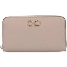 Ferragamo Gancini Continental Wallet - Beige U