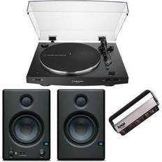 Audio Technica Turntables Audio Technica AT-LP3xBT Automatic Wireless Belt-Drive Turntable Black Bundle