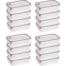 Sterilite food storage containers Sterilite 16 Cup Rectangle UltraSeal Food Storage Container Red 16-Pack Food Container