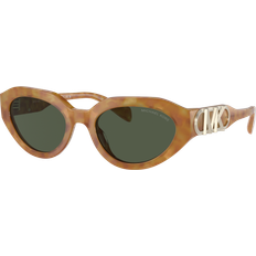 Michael Kors Women's Empire Oval Sunglasses, MK219253-x Tortoise