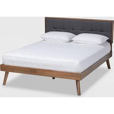 Mid century platform bed queen Compare prices