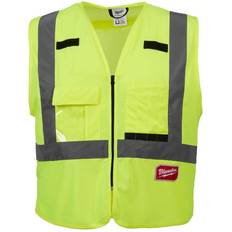 ID Card Pocket Work Wear Milwaukee Class 2 High Visibility Safety Vest