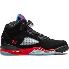 Nike Air Jordan 5 Retro GS - Black/Fire Red/Grape Ice/New Emerald