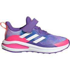 Adidas Little Kid's Fortarun El - Purple Rush/White/Acid Red