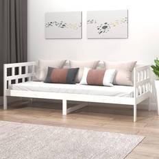 vidaXL white, 90 Pine Day Bed Sofa