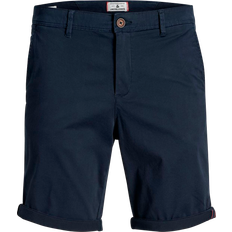 Jack & Jones Plus Size Regular Fit Chino Shorts - Blue/Navy Blazers