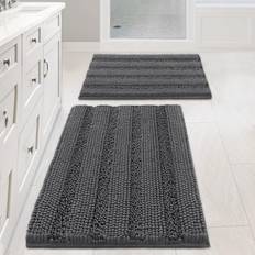 Mohawk Facet Bath Rug Gray