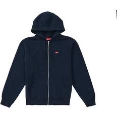 Zip up sweatshirt without hood Supreme Small Box Zip Up Sweatshirt - Navy