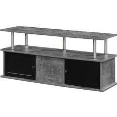 Stainless Steel Benches Convenience Concepts Designs2Go TV Bench 47.2x20.5"