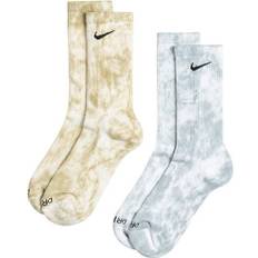 Nike Everyday Plus Cushioned Tie-Dye Crew Socks 2-pack - Multi-Colour