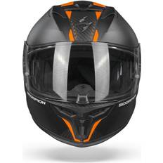 Scorpion EXO-520 Air Laten Matt Black Orange Woman, Man