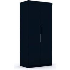 Wardrobes Manhattan Comfort Mulberry 3 Closet Wardrobe