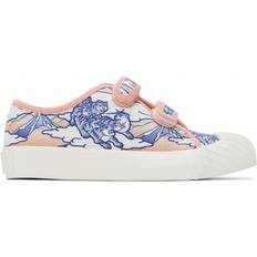 Sneakers Kenzo Kid's Rainbow Print Canvas Sneakers - Blue/White/Light Pink