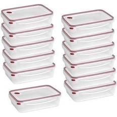 Kitchen Accessories Sterilite 16 Cup Rectangle UltraSeal Food Storage Container Red 12-Pack Food Container