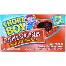 Cleaning Machines Chore boy 10811435002159 copper scrubber/scouring pad