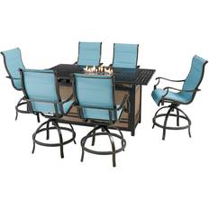 Patio Dining Sets Hanover Traditions 7-Piece Patio Dining Set