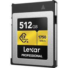 LEXAR 512 GB Memory Cards LEXAR Gold Series Professional 512GB CFexpress Type-B Memory Card