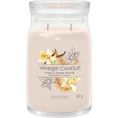 Brune Duftlys Yankee Candle Signature Collection Large &Ndash; Vanilla CrÈMe Brulee Scented Candle 411g