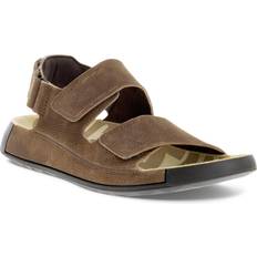 Ecco Men Sandals ecco Men's Cozmo Flat Sandal Leather Cocoa Brown