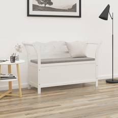 Sittebenker vidaXL white Settee Bench