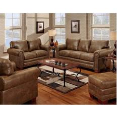 American Furniture Classics Buckskin Sofa 88" 4 1 Seater, 2 Seater, 3 Seater