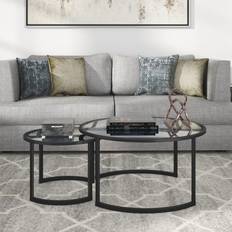 Hudson & Canal Mitera Round Nested Coffee Table