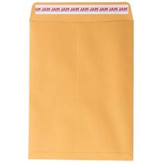 Jam Paper Shipping, Packing & Mailing Supplies Jam Paper Self Seal Catalog Envelope, 9" x 12" Brown Kraft Manila, 100/Pack 13034231D Brown Kraft Manila