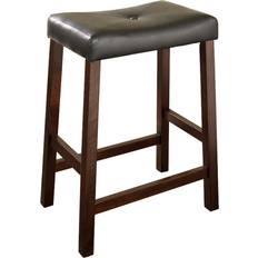 24 inch bar stools Crosley Counter Height Cherry Bar Stool 24" 2