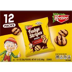 Best Cookies Keebler On-The-Go Fudge Stripes 12oz, 12ct