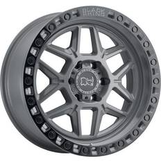 Black Rhino Kelso Wheel, 18x9 with 6 on 4.5 Bolt Pattern - Battleship