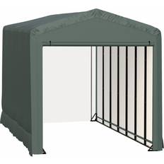 ShelterTube Garage, 14'W x 32'L x 16'H in Black Black